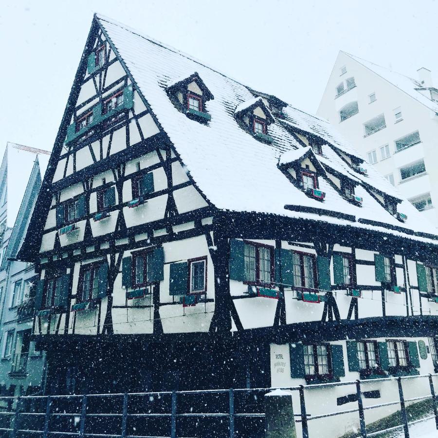 乌尔姆 Schiefes Haus酒店 外观 照片